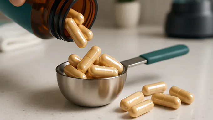 Close-up of premium capsules demonstrating color consistency and polish for retail-ready presentation